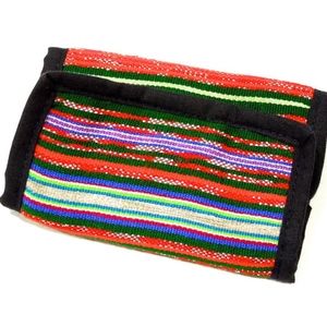 VTG 80's Guatemalan Hand Woven Trifold Wallet